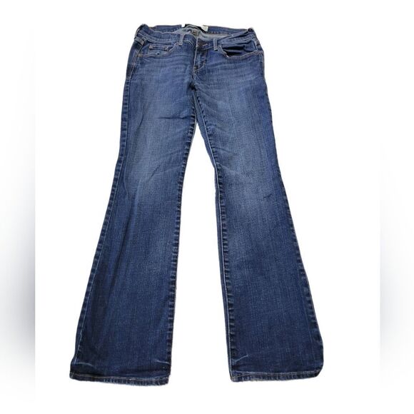 Abercrombie & Fitch Women's Blue Boot Cut Jeans - Picture 2 of 9